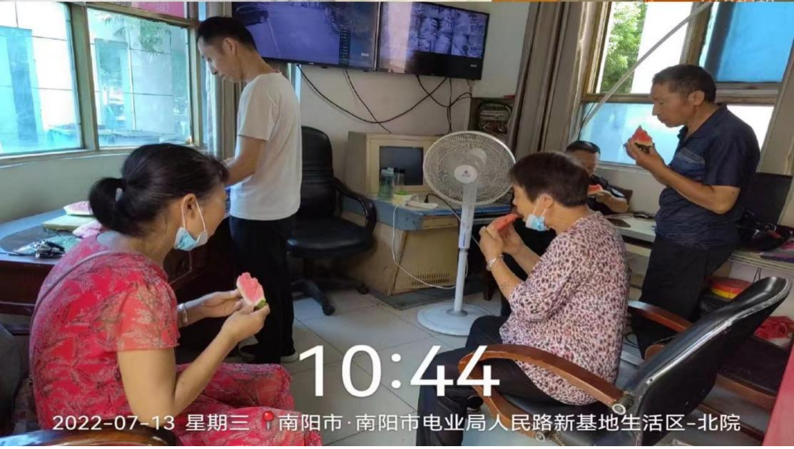 澳门大金沙 开展高温天气送清凉慰问活动